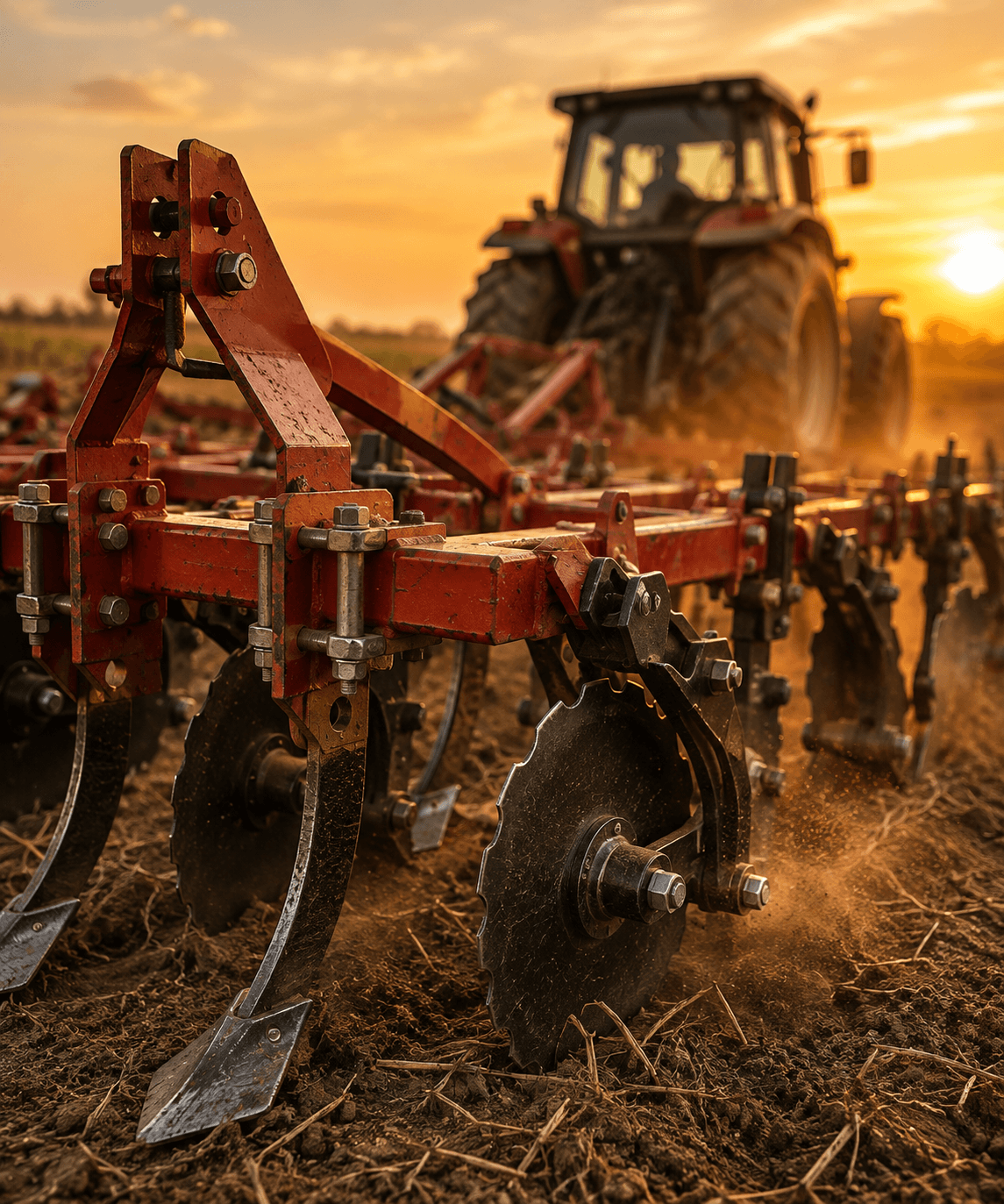 Agriculture — fabricated steel implement